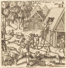 The Parable of the Good Shepherd, probably c. 1576/1580. Creator: Leonard Gaultier
