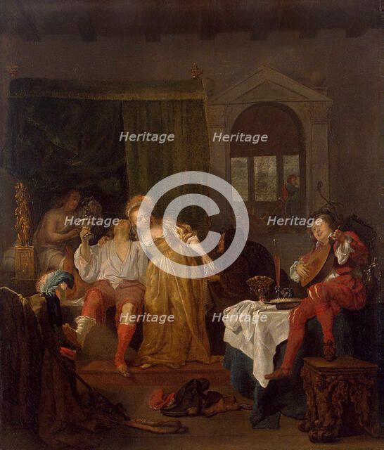 The Parable of the Prodigal Son', 1640s.  Creator: Metsu, Gabriel (1629-1667).