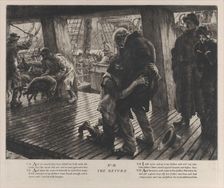 The Parable of the Prodigal Son, No. III: The Return, 1882. Creator: James Tissot