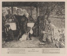 The Parable of the Prodigal Son, No. IV: The Fatted Calf, 1882. Creator: James Tissot