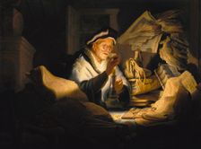 The Parable of the Rich Fool, 1627. Creator: Rembrandt van Rhijn (1606-1669)