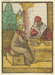 The Parable of the Rich Man and the Housekeeper, 2, from Das Plenarium, 1517. Creator: Hans Schäufelein the Elder