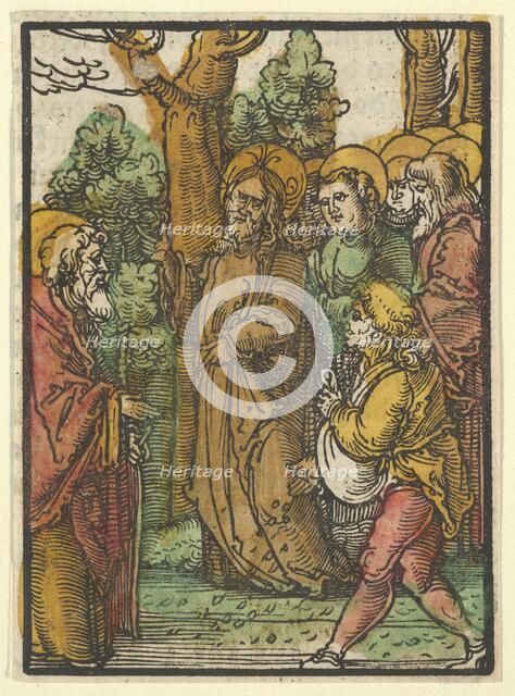 The Parable of the Sower and the Weeds, from Das Plenarium, 1517. Creator: Hans Schäufelein the Elder.