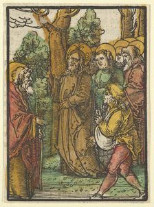 The Parable of the Sower and the Weeds, from Das Plenarium, 1517. Creator: Hans Schäufelein the Elder