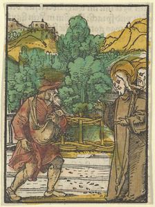 The Parable of the Sower, from Das Plenarium, 1517. Creator: Hans Schäufelein the Elder