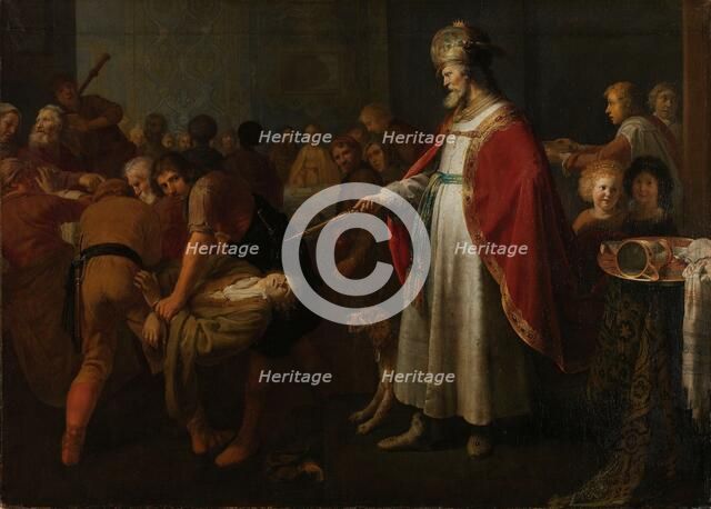 The Parable of the Unworthy Wedding Guest, 1630-1651. Creator: Jacob Adriaensz. Backer.