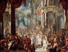 The Parable of the Wedding Feast 1737. Creator: Platzer, Johann Georg (1704-1761)
