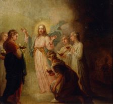 The Parable of the Wise and Foolish Virgins. Artist: Borovikovsky, Vladimir Lukich (1757-1825)