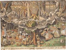 The Parable of the Wise and Foolish Virgins, c. 1560. Creator: Bruegel (Brueghel), Pieter, the Elder (ca 1525-1569)