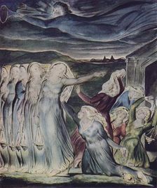 The Parable of the Wise and Foolish Virgins c1800. Artist: William Blake