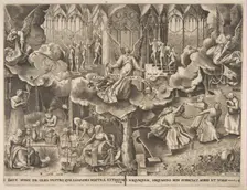 The Parable of the Wise and Foolish Virgins, ca. 1560-63. Creator: Philip Galle
