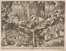 The Parable of the Wise and Foolish Virgins, ca. 1560-63. Creator: Philip Galle