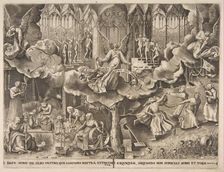 The Parable of the Wise and Foolish Virgins, ca. 1560-63. Creator: Philip Galle