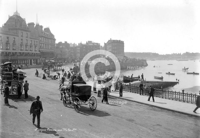 The Parade, Margate, Kent, 1890-1910. Artist: Unknown