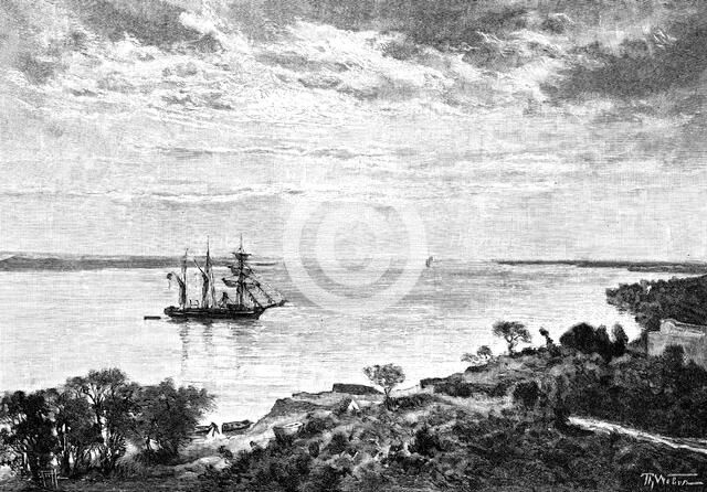 The Parana river, South America, 1895. Artist: Unknown