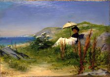 The Parasol, c1880s-1890s. Creator: Joseph Farquharson