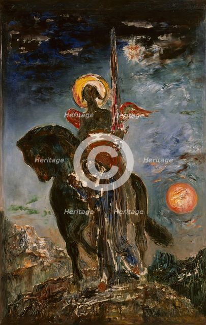 The Parca and the Angel of Death (La Parque et l'ange de la Mort), c. 1890.