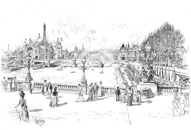 The Paris Exhibition of 1900 (1906). Artist: Unknown.