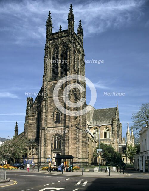 The Parish Church of All Saints, Leamington Spa, Warwickshire. Creator: Peter Thompson.