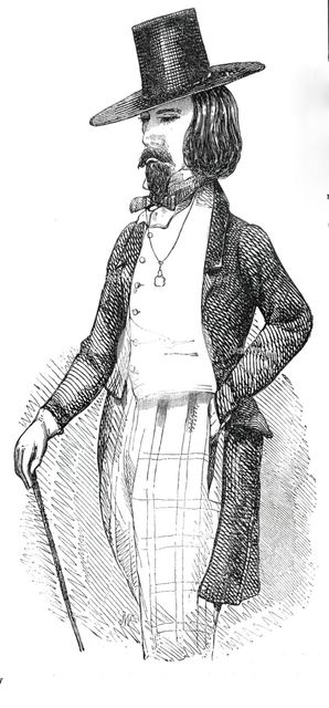 The Parisian Dandy, 1844. Creator: Unknown.