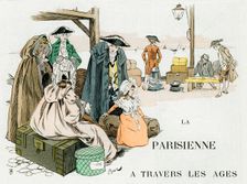 The Parisian Woman Through the Ages, 18th century c1880-1950.Artist: Ferdinand Sigismund Bac