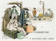 The Parisian Woman Through the Ages, 18th century c1880-1950.Artist: Ferdinand Sigismund Bac