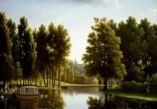 The Park at Mortefontaine, 1806. Artist: Bidauld, Jean Joseph Xavier (1758-1846)