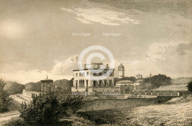 'The Park, Brighton', 1835. Creator: Henry Alexander Ogg.