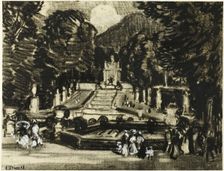 The Park, La Granga, c. 1903. Creator: Joseph J Pennell