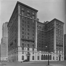 The Park Lane Hotel, New York City, 1924