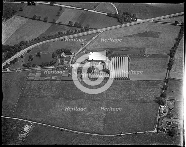 The Park Woollen Mills, Rawdon, West Yorkshire, c1930s. Creator: Arthur William Hobart.