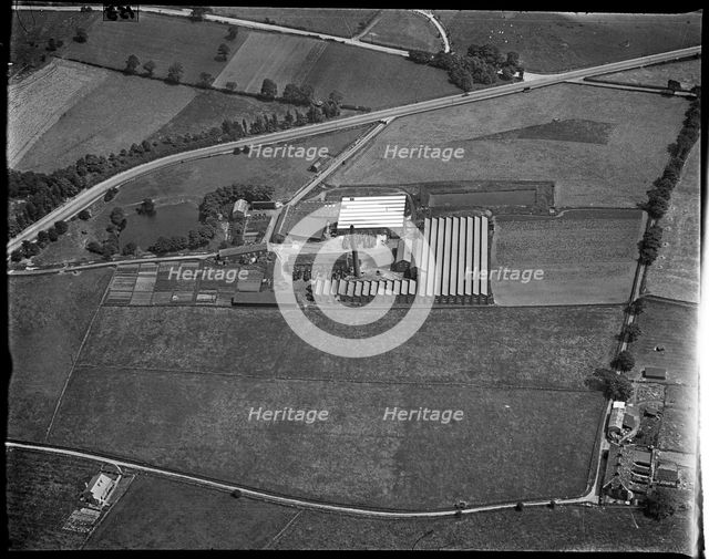 The Park Woollen Mills, Rawdon, West Yorkshire, c1930s. Creator: Arthur William Hobart.