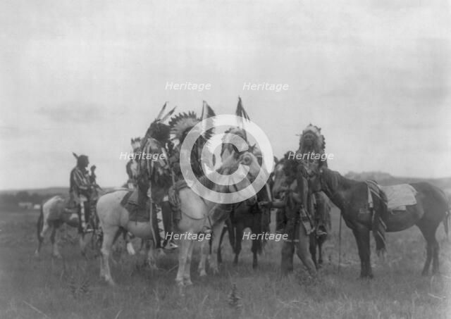 The Parley, c1908. Creator: Edward Sheriff Curtis.