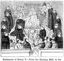 The parliament of King Henry V (1387-1422)