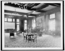 The Parlor, Lake Mohonk House, N.Y., (1902?). Creator: Unknown