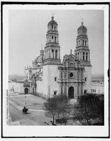 The Parroquia, Chihuahua, Mexico, between 1880 and 1897. Creator: William H. Jackson