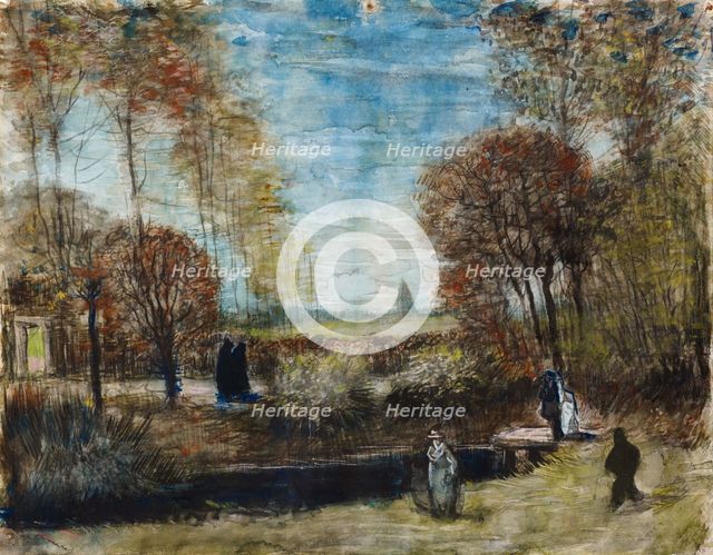 The Parsonage Garden at Nuenen, 1885.