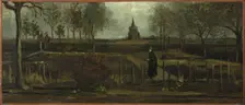 The Parsonage Garden at Nuenen in Spring, 1884. Creator: Gogh, Vincent, van (1853-1890)