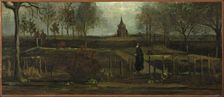 The Parsonage Garden at Nuenen in Spring, 1884. Creator: Gogh, Vincent, van (1853-1890)