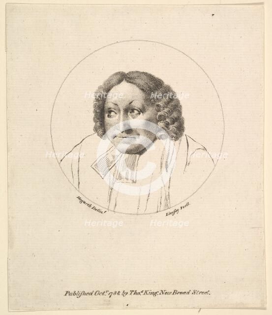 The Parson's Head, October 1788. Creator: Richard Livesay.