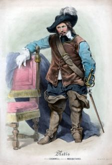 The part of Cromwell, in the Musketeers.Artist: Matis