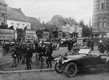 'The part played by motor transports in the retreat from Antwerp 1914