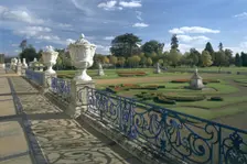 The parterre at Wrest Park, Bedfordshire, 1996. Artist: N Corrie