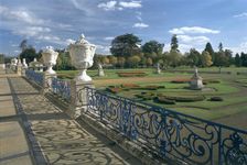 The parterre at Wrest Park, Bedfordshire, 1996. Artist: N Corrie