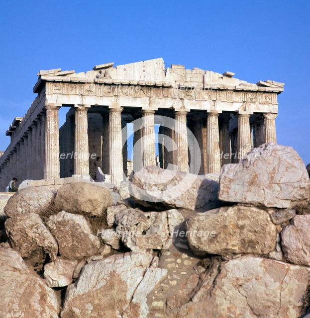 The Parthenon, 5th century BC. Artist: Unknown