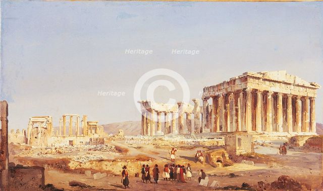 The Parthenon, 1843.
