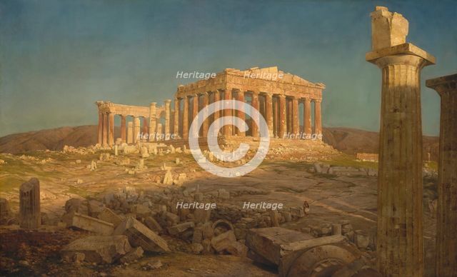 The Parthenon, 1871. Creator: Frederic Edwin Church.