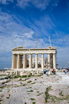 The Parthenon, The Acropolis, Athens, Greece. Creator: Samuel Magal