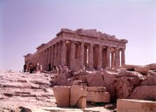 The Parthenon, Athens, Greece, c1955. Creator: Arthur Charles Kirby Ware