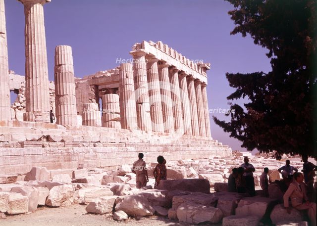 The Parthenon, Athens, Greece, c1955. Creator: Arthur Charles Kirby Ware.
